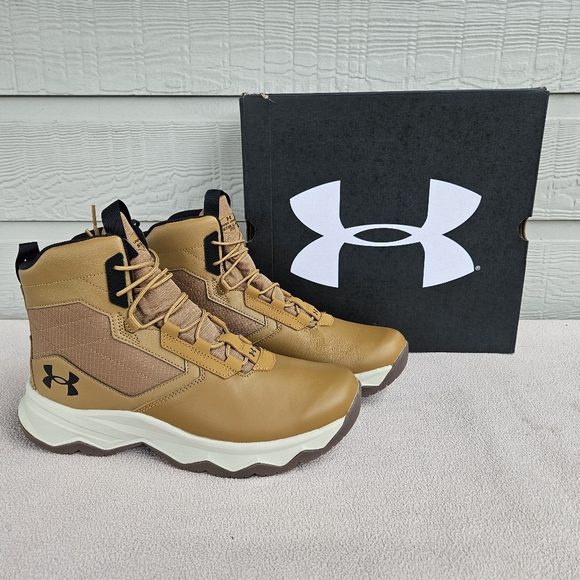 Under Armour Stellar G2 6'' Tactical Boots Men SZ 11.5 Outdoor Hiking Br… - Picture 1 of 12